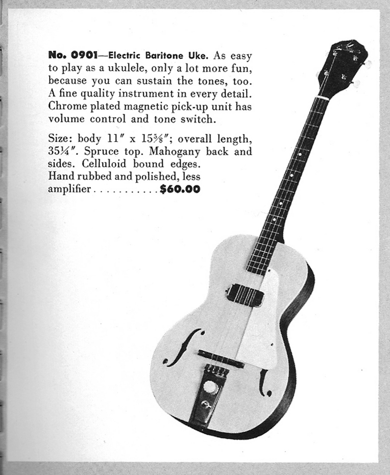 Kay  Electric Tenor Guitar ,  c. 1957